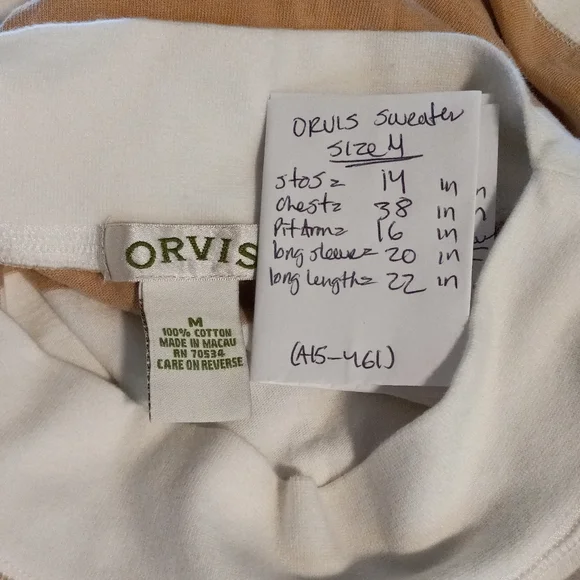 🌻ORVIS Sweater Women Size M🌻 - Picture 2 of 5